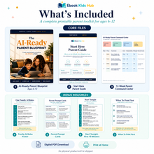 AI-Ready Parent Blueprint Ages 6–12 | Safe AI Habits Parent Toolkit