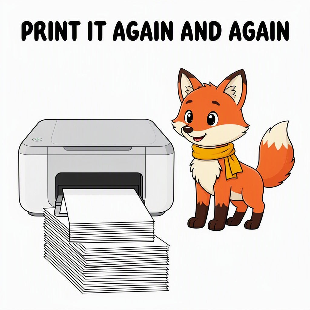 Print the dinosaur tracing pages again at home