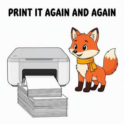 Print the dinosaur tracing pages again at home